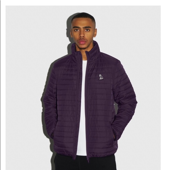 OVO drake purple puffer jacket worn twice